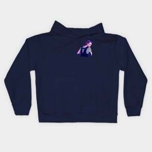 Fleabag - Phoebe Waller Bridge pink & purple Kids Hoodie